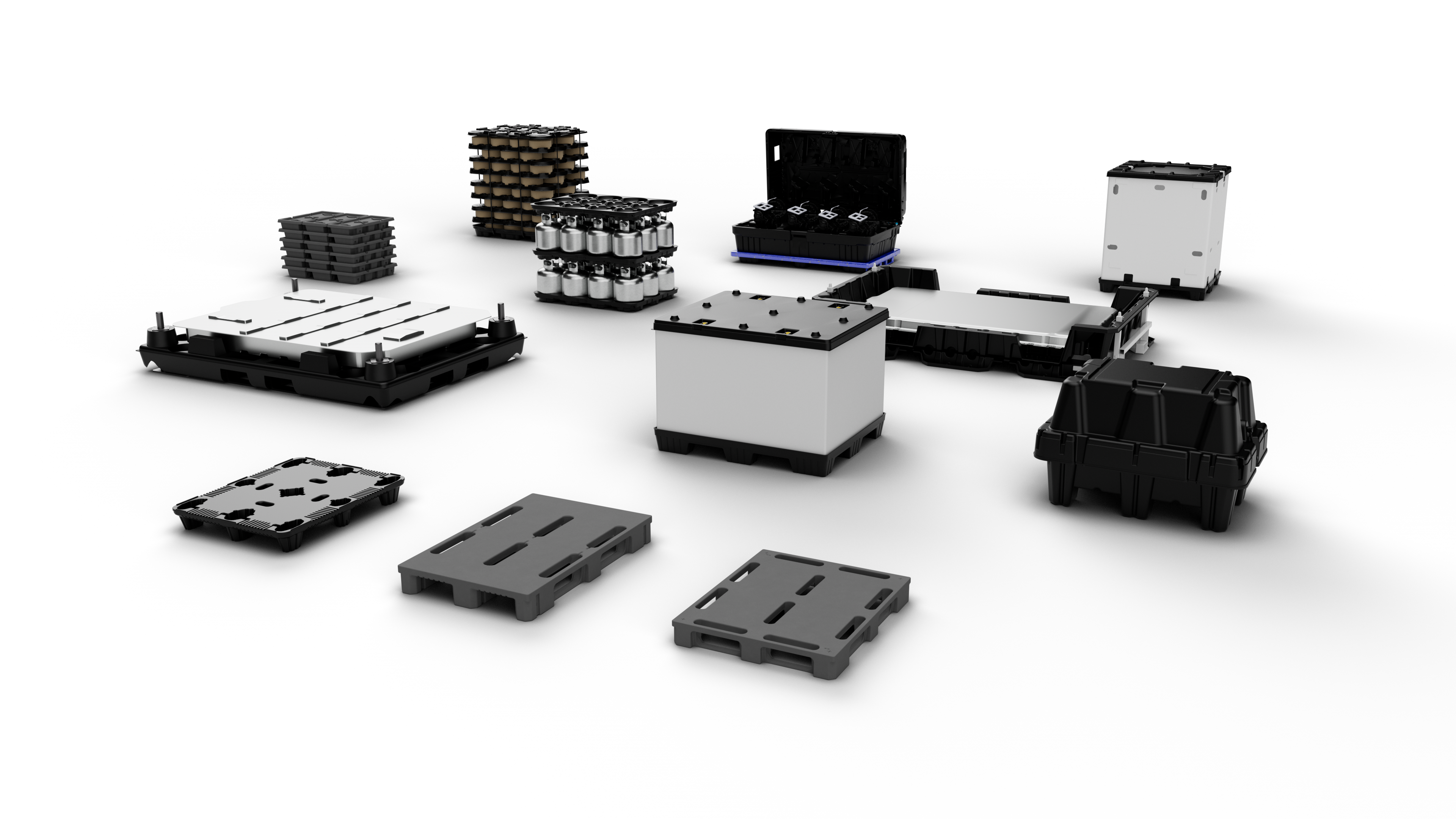 Shuert product family — pallets, containers, and bulk boxes